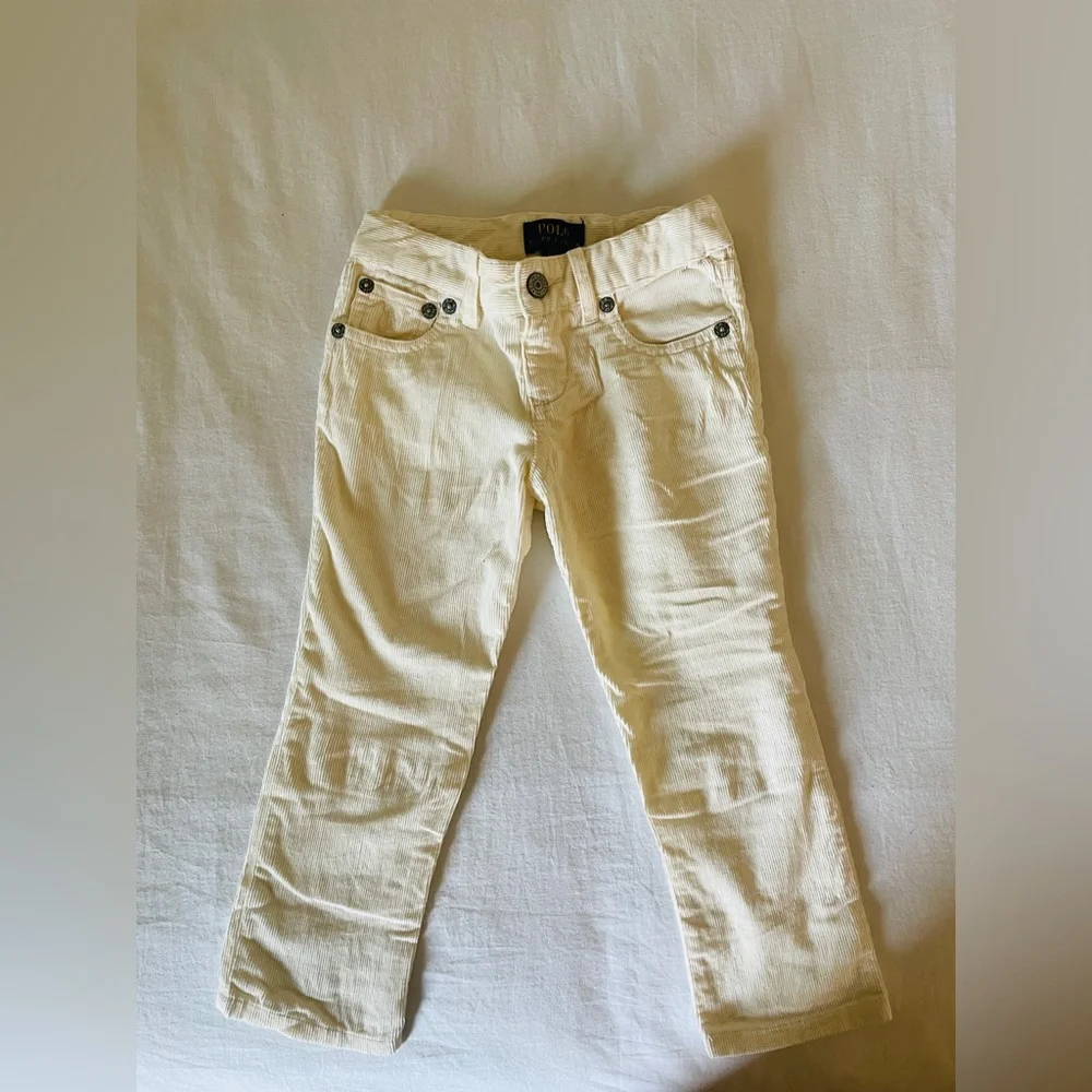 RALPH LAUREN Corduroy Pants Toddler Girls